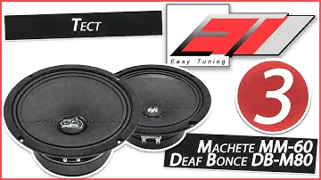 ✔️ Тест Machete MM-60 and Deaf Bonce DB-M80